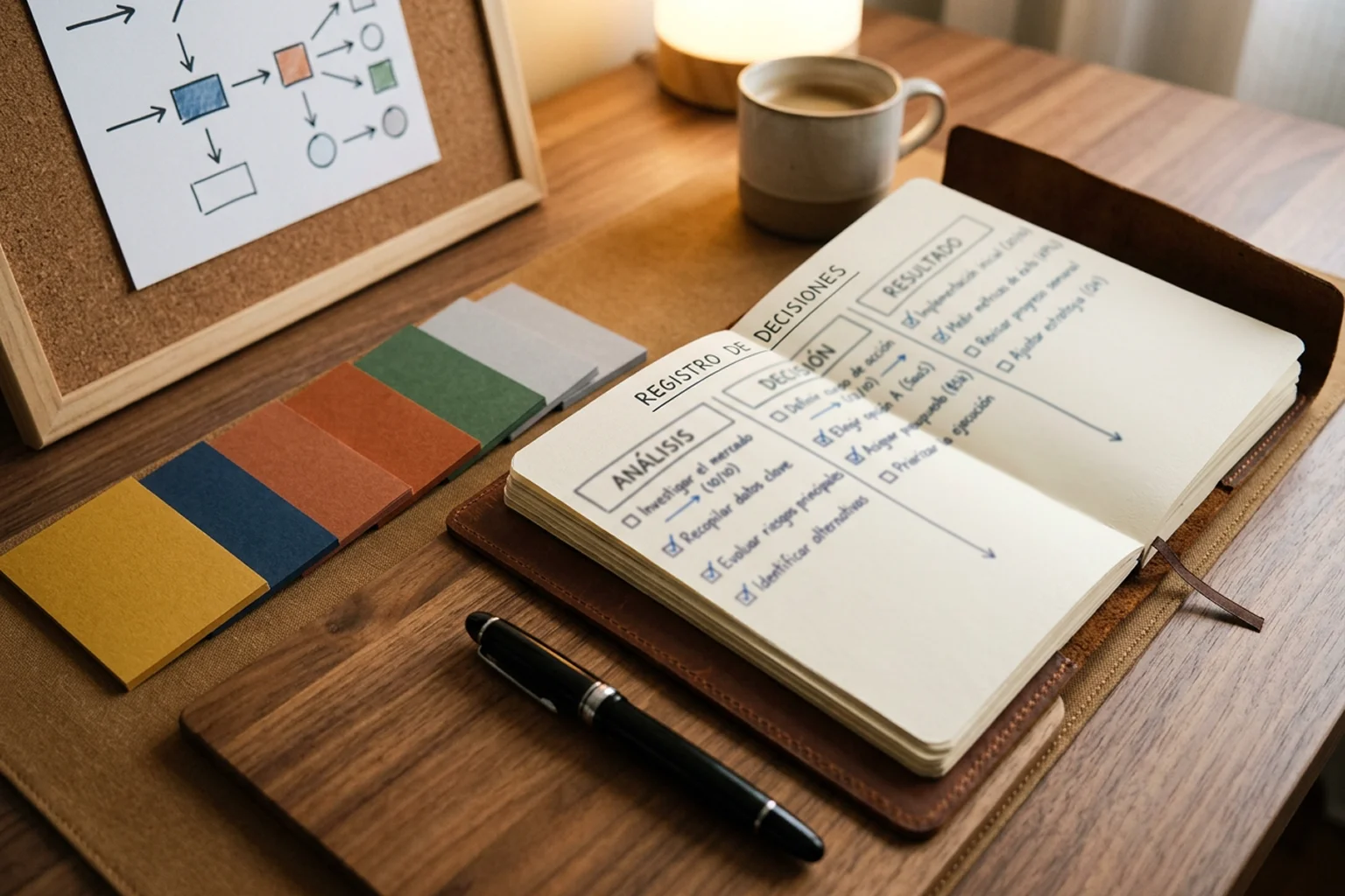 Sistema organizado de metodología para apuestas con cuaderno y checklist estructurado